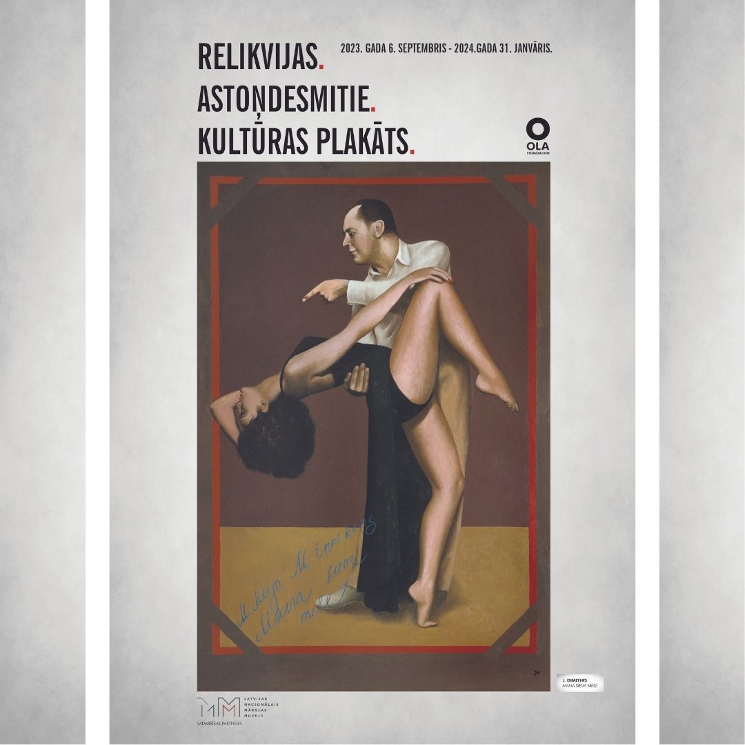 RELIKVIJAS. ASTOŅDESMITIE. KULTŪRAS PLAKĀTS.