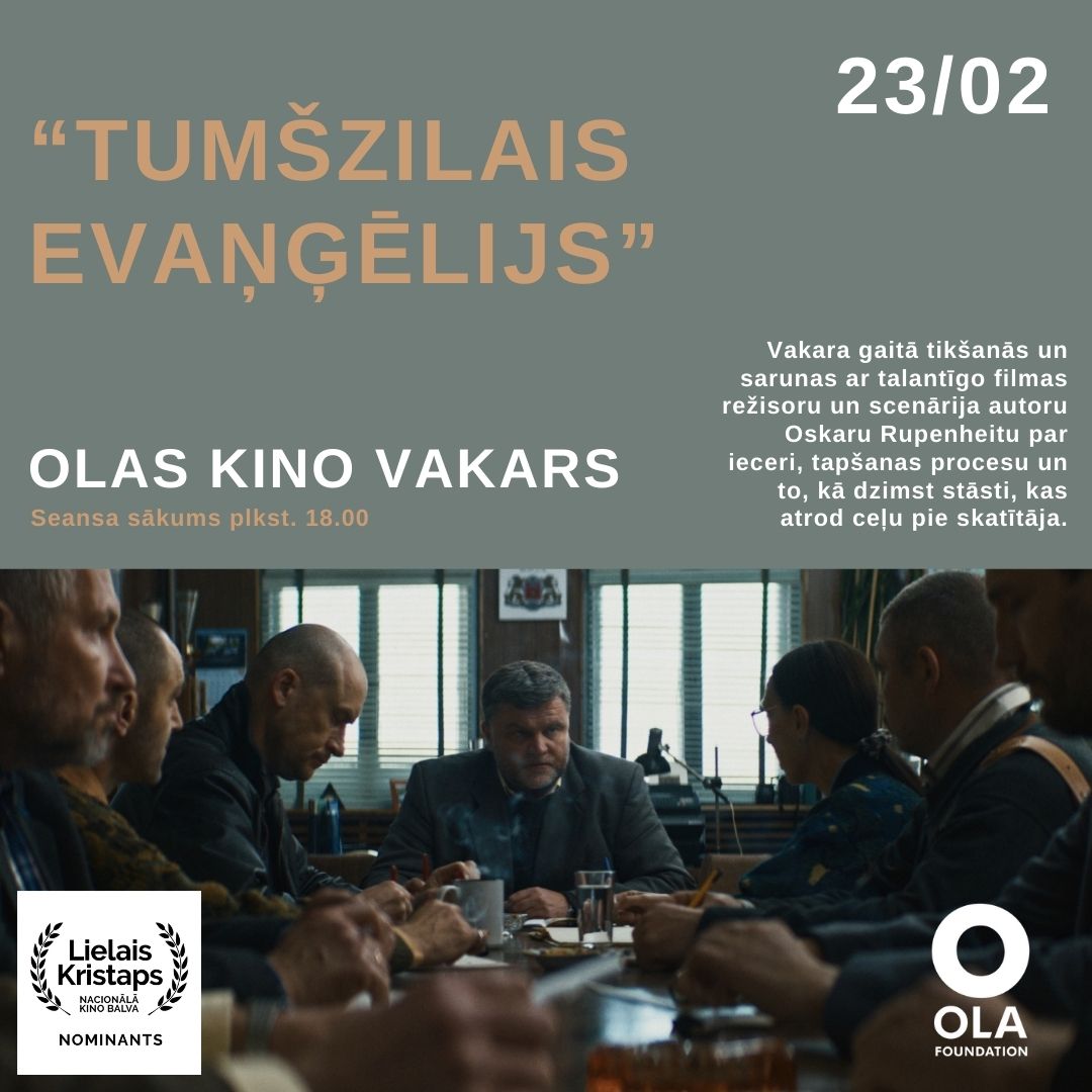 Olas kino vakars “Tumšizilais evaņģēlijs” tikai Zelta Kartes klientiem (IZPĀRDOTS)
