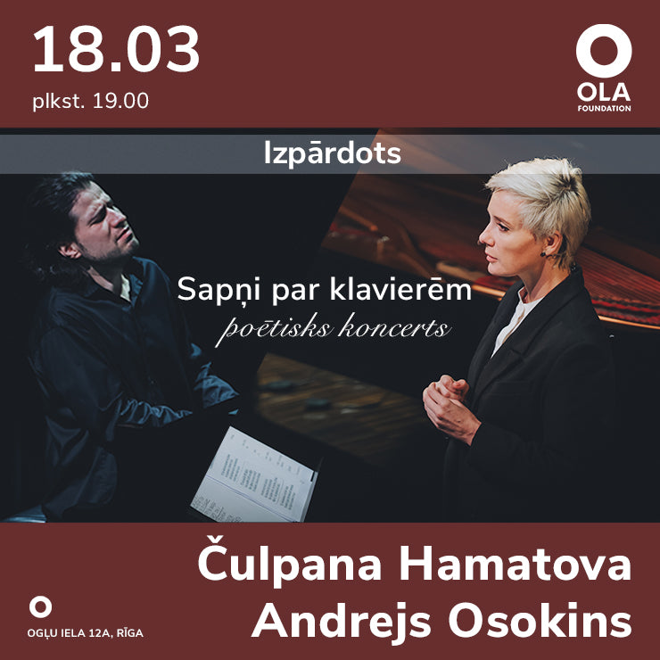 Čulpana Hamatova un Andrejs Osokins — koncerts