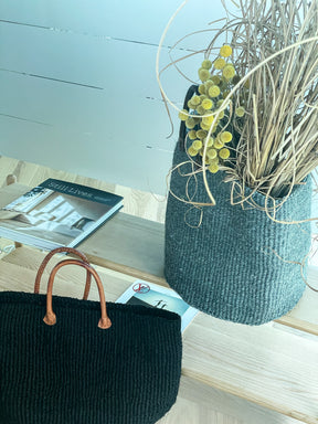 Woven bags from Kenya
